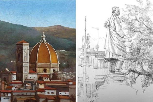 Borgo Santo Pietro - artist - Tom J. Byrne